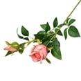 thumbnail image 4 of 2 Pcs Simulation Rose Flowers, Silk Rose Simulated Flower, Silk Rose Bud, Roses Branch Artificial Flower for Weddings and Home Decor 26", 4 of 5