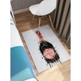 thumbnail image 5 of Watercolor Rug, Non-Slip Carpet Rug, Modern Rug, Champagner Splash Painting Rug, Champagne Bottle Rug, Kitchen Rugs, Gift Rugs, Floor Rugs, 2.6'x6.5' - 80x200 cm, 5 of 7