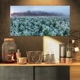 thumbnail image 1 of Champ de Chanvre Frozen en Automne Matin - Impression sur Toile, 1 of 3