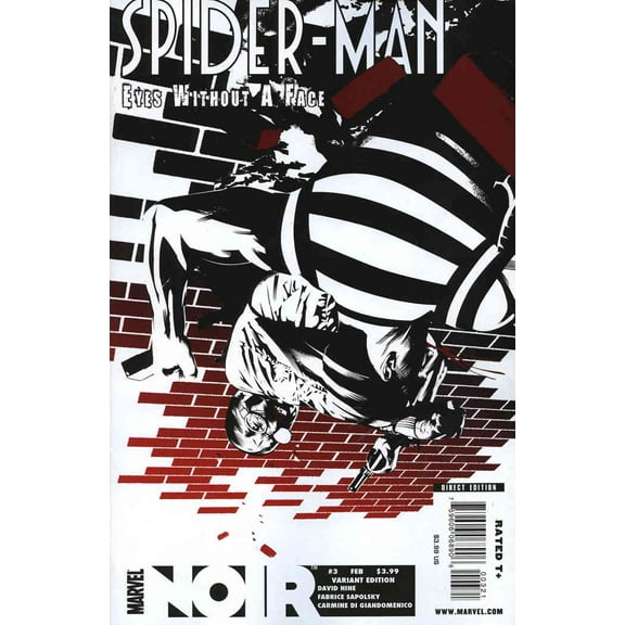 Spider-Man Noir: Eyes Without a Face #3A VF ; Marvel Comic Book