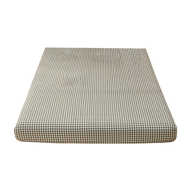 Sábana bajera ajustable a cuadros de 180 x 200 cm, antideslizante, con bolsillo profundo, para camas de tamaño matrimonial. Sábana inferior elástica para camas ajustables, colchones de espuma o