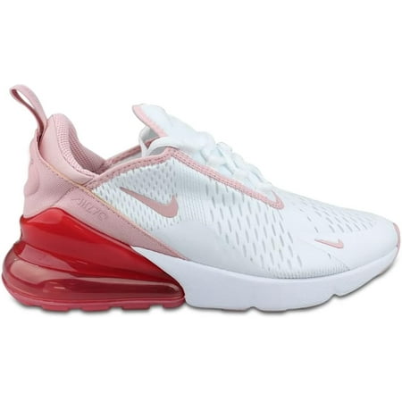 Big Kid's Nike Air Max 270 White/Pink Glaze-Pink Salt (943345 108) - 5.5