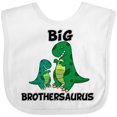 thumbnail image 3 of Inktastic Big Brothersaurus Boys Baby Bib, 3 of 4
