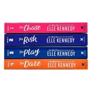 Elle Kennedy Briar U Series Collection 4 Books Set (The Chase, The Risk, The Play, The Dare)