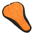thumbnail image 1 of Bike  Cover, Premium Sponge Padded Bike  Cover Soft Breathable Bright Color Easy Installation  For Cycling For DIY For Bike Orange, 1 of 8
