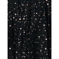 thumbnail image 5 of Petite Etoile Dancewear Toddler Girls Black 3 Layer Tutu Skirt with Star Print & Bonus Scrunchie for Ballet/Dance-5T, 5 of 8