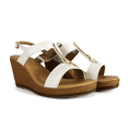 thumbnail image 2 of Sandalia Plataforma alta Mujer Flexi Piel 100713 Blanco Flexi Piel, 2 of 4