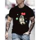 thumbnail image 1 of Camiseta gráfica con estampado de astronauta para hombre, informal y cómoda para verano, ideal para adultos, hombres, mujeres, adolescentes y jóvenes., 1 of 6