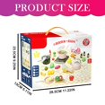 thumbnail image 4 of DJN CUTE STONE Play Kitchen Accessories Set Kids Cooking Toys Set With Play Pots And Pans Electronic Induction Cooktop With Sound And Light Cookware Utensils Kids Kitchen Set Kitche, 4 of 9