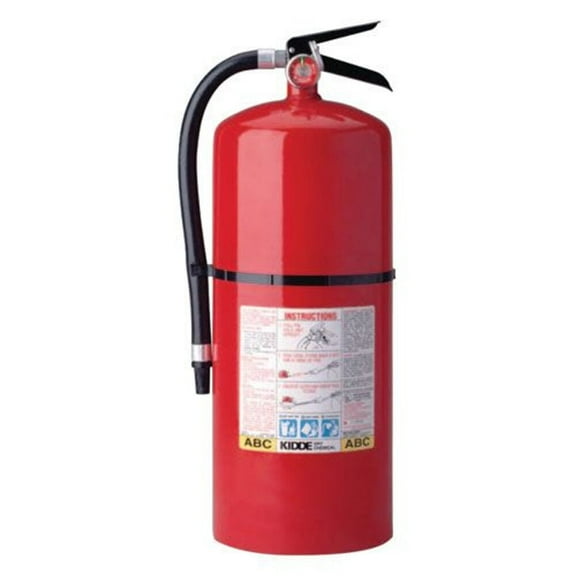 Kidde 408-21032152 Pro-20MP-1 Multi-Purpose Fire Extinguisher - ABC Fire Type - Includes Wall Hanger