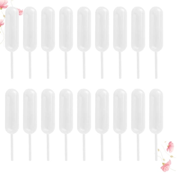 MUSEYA Transparent Plastic Dropper for Cake Decoration and Infused Desserts 4ML Size Ideal for Baking Supplies
