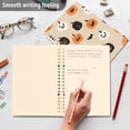 thumbnail image 4 of FORMRS 1-Subject Spiral Notebook 8" x 5" College Ruled 60 Refillable Sheet, Beige Halloween Pumpkin, 4 of 7