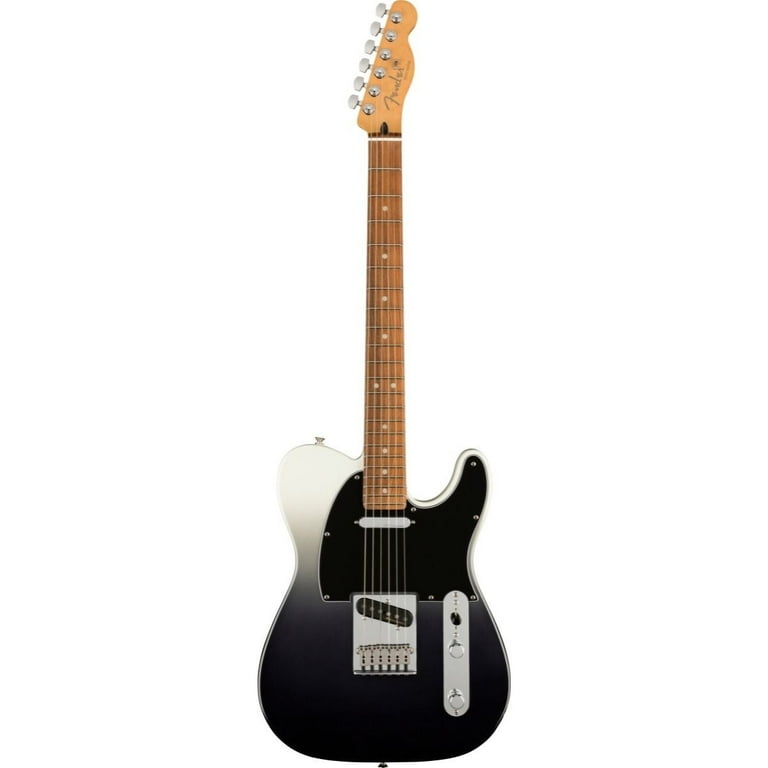 Fender Player Plus Telecaster Electric Guitar Silver Smoke Pau