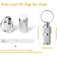 thumbnail image 3 of 12 Pack Reflective-Breakaway Cat Collars with Bells,Safety Buckle Kitten Collar, with Name Tag, Adjustable,Ideal for Girl Cats Male Cats,Pet Supplies,Stuff,Accessories, 3 of 8