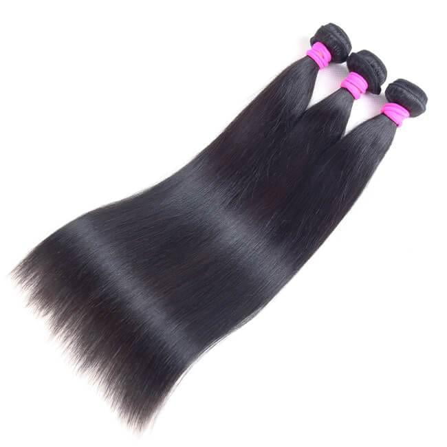 LUVME 3pcs Body Wave / Water Wave / Deep Wave / Loose Wave / Straight 100% Virgin Human Hair Bundles