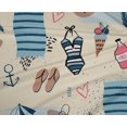 thumbnail image 5 of oneOone Polyester Spandex Orange Fabric Summer Beach Sewing Craft Projects Fabric Prints By Yard 56 Inch Wide, 5 of 5