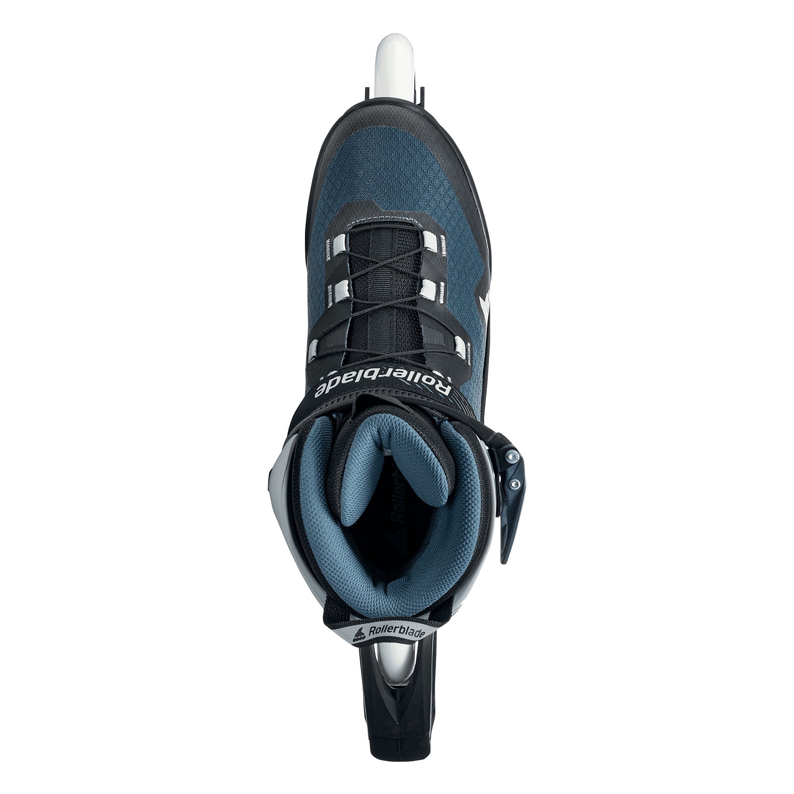 ROLLERBLADE Men's Macroblade 90 Skates, Color: Black/Steel Blue, Size: 7/7.5