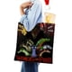 thumbnail image 4 of Wings of Fire Bolso de tela con estampado de lienzo para mujer, bolsa de compras reutilizable y estética, con cremallera interior, regalo para mujer,40*40cm., 4 of 6