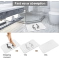 thumbnail image 3 of Diatomaceous earth bath mat, stone bath mat, anti slip high water absorption fast drying hard bath mat, suitable for bathroom shower floor. Different colors and specifications to choose from, 3 of 9