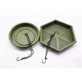 thumbnail image 3 of juego de 2 colgadores para comederos de pájaros, baño para pájaros colgante, comedero para pájaros de tarareo, baños para pájaros para exteriores, cuenco para baño de pájaros por Bathth ShuxiuWang 1327537082064, 3 of 5
