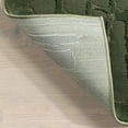 thumbnail image 3 of nuLOOM Belen Modern Abstract Area Rug, 6', Round, Forest Green, 3 of 8