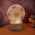 thumbnail image 1 of Lámpara de noche 3D con luz cálida y creativa con enchufe USB, lámpara de noche con letras extrañas, regalos prácticos, 1 of 2