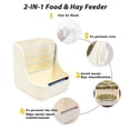 thumbnail image 3 of Juego de comederos y botellas de agua HERCOCCI Rabbit Heno Food Bin, 500 ml, 3 of 7