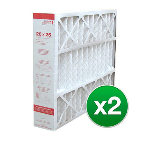 Replacement For Lennox X6673 / X6661 20x25x5 Furnace Air Filter- MERV 11 (2 (Best 4 Inch Furnace Filters)