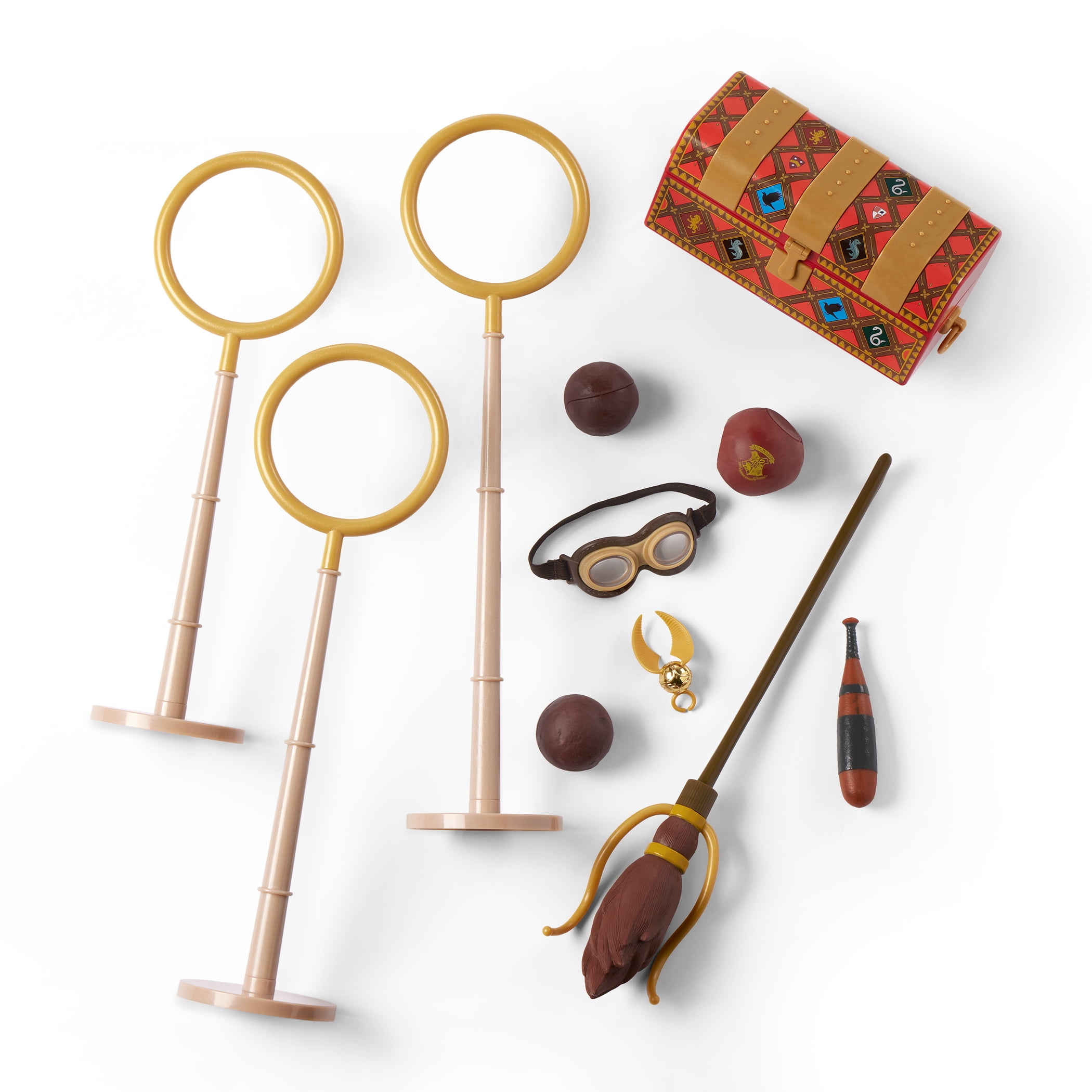 Harry Potter ™ Quidditch ™ Sports Accessories with Golden Snitch ™ for 18inch Dolls Toys Kids 5 Year(图4)