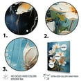 thumbnail image 3 of Designart "White Orange beautyful Snowdrops Flowers I" Floral & Botanical Floater Framed Canvas Wall Art, 3 of 7