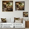 thumbnail image 4 of Designart "Farmhouse Family Dinner painting" Countryside Floater Framed Canvas Wall Art, 4 of 7