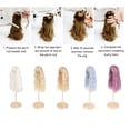 thumbnail image 4 of Doll , Soft Exquisite Heat Proof Doll Long Deep Wave Curly Hair For BJD SD Doll, 4 of 8