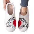 thumbnail image 3 of Wyzesi Slippers For Woman Memory Foam Wide Slippers Popular Home Non Half Packed Slippers With Print, 3 of 6
