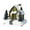 Style#2, variant on Christmas Small Village Houses Christmas Decorations LED Light Up Christmas Village Town Scene Desktop Gift Christmas Decorations Figurines Buildings Landscape Decor Gifts,5in