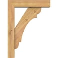 thumbnail image 3 of Ekena Millwork 5 1/2"W x 22"D x 30"H Olympic Block Smooth Bracket w/ Offset Brace, Western Red Cedar, 3 of 25