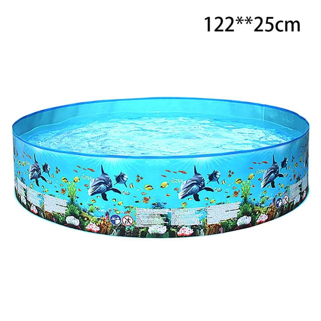 VONKY Piscine Gonflable Extérieure Familiale pour Jardin Piscine Gonflable Ronde Pataugeoire No.2