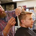 thumbnail image 2 of Professional Barber Salon Razor Edge Hair Cutting Scissors with Thinning Shears , 2 of 3