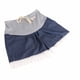 thumbnail image 2 of Pantalones Cortos De Mezclilla De Maternidad Pantalones Cortos De Soporte De Embarazo De Moda con Cordón Transpirable Suave Y Fino para Encaje De Verano Azul Oscuro M, 2 of 9