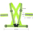 thumbnail image 3 of Reflective Vest for High Visibility All Day and Night for Running, Biking and More, Unisex (1 Vest, 2 Arm Bands), 3 of 9