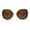 Clear Tortoise Brown, variant on Womens Premium Polarized Lens Butterfly Fashion Plastic Sunglasses Clear Tort Brown