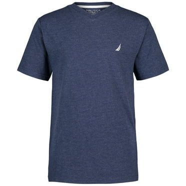 Nautica SPORT NAVY Boys Channel V-Neck Short Sleeve Tee, US Medium-5