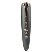 CTC Cordless Auto Hair Curler with LCD Display, Adjustable Temperature and Timer
