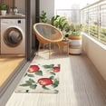 thumbnail image 4 of Yayeee Doormat for Indoor Entrance 32" x 20" Non Slippery Floor Rug, Apples Flower Pattern, 4 of 8