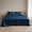 Navy Blue, variant on California King Tencel Lyocell Sheets Set - Cooling, Silky Soft Eucalyptus Bed Sheets, Deep Pocket 16", Moisture Wicking