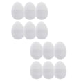 thumbnail image 4 of 12 Uds. de huevos de Pascua recargables, suministros de fiesta sin pintar, regalos de Chocolate en blanco, cesta de Pascua para niñas y niños, 4 of 10