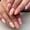 B, variant on Kokovifyves 24Pcs Press On Nails Acrylic Fake Nails Removable Nail Daily Wear Artificial Nails Art Decorations