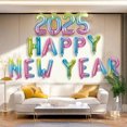 thumbnail image 3 of Gradient Color “Happy New Year” Alphabet Foil Balloons Banner party Decoration,Crown 2025 Conjoined Digital Balloons,New Year party decorations ﻿, 3 of 6