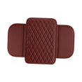 thumbnail image 2 of Cojín genérico para reposabrazos de coche, funda para caja de reposabrazos, almohadilla para consola central interior rojo, 2 of 9