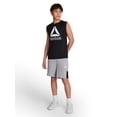 thumbnail image 6 of Reebok Boy's Athletic Tank Top & Short, 2-Piece Set, Sizes 4-18, 6 of 14