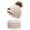 Khaki, variant on LFEOOST Kids Winter Beanie Hat and Scarf Set 2-Piece for Boys and Girls 1-8 Years Cold Snow Knit Cap with Fleece Lining